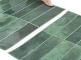 Rectangular Tile 20 pcs Dark Green 29 x 23 x 0.08 cm 42021252
