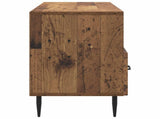 TV Cabinet Old Wood 102 x 34.5 x 50 cm Engineered Wood 894913