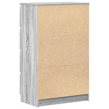 Sideboard Grey Sonoma 60x35x98.5 cm Engineered Wood 815076