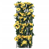 Artificial Ivy Trellis Expandable 5 pcs Yellow 180x60 cm 366599
