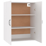 Hanging Cabinet White 69,5x34x90 cm Engineered Wood 812267