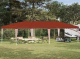 Pop-up Party Tent 575 x 290 x 245 cm Terracotta 42019787