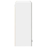 Hanging Cabinet Concrete Grey 80 x 31 x 80 cm Engineered Wood 884285
