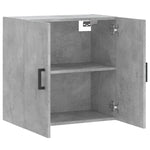 ZNTS Wall Cabinet Concrete Grey 60x31x60 cm Engineered Wood 829968