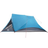 Family Tent Cabin 6-Person Blue Waterproof 94747