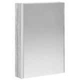Bathroom Mirror Cabinet Grey Sonoma 43 x 11.5 x 60.5 cm 889228