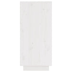 Sideboards 2 pcs White 31.5x34x75 cm Solid Wood Pine 813383