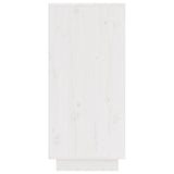 Sideboards 2 pcs White 31.5x34x75 cm Solid Wood Pine 813383
