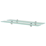 Floating Shelves 2 pcs Glass 70x20 cm 8 mm 3051522