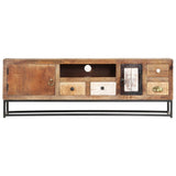 TV Cabinet 120x30x40 cm Solid Reclaimed Wood 286506