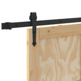 Sliding Door ORKDAL Natural 73.5 x 211 cm Solid Pine Wood 3445603