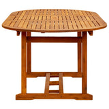 Garden Dining Set Brown, Cream White 3095893