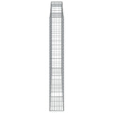 Arched Gabion Basket 300x30x200/220 cm Galvanised Iron 153510