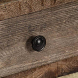 TV Cabinet 118x30x40 cm Solid Mango Wood 247330