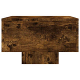 Coffee Table Smoked Oak 100x49.5x31 cm Engineered Wood 833893