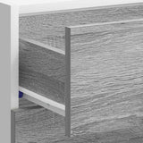 Kitchen Base Cabinet Lyon Grey Sonoma Engineered Wood 854255
