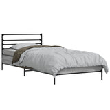 Bed Frame Grey Sonoma 80 x 200 cm Engineered Wood 8009116