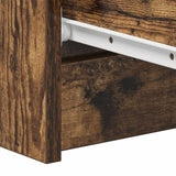 815075 Sideboard Smoked Oak 60x35x98,5 cm Engineered Wood