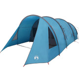 Tunnel Tent 4-Person with Roof Blue and Grey 778 x 356 x 210 cm 42004039
