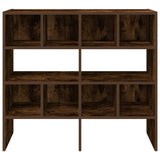 Shoe Racks 2 pcs Stackable Smoked Oak 89.5x30x40 cm 858848