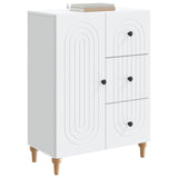 Sideboard with Drawer White 66 x 34.5 x 90 cm Engineered Wood 894165