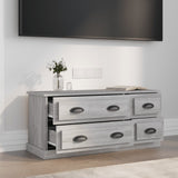 TV Cabinet Grey Sonoma 100x35.5x45 cm Engineered Wood 816454