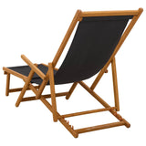 Folding Sun Lounger 2 pcs 3 Position Solid Eucalyptus Wood 3407824