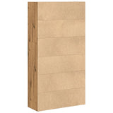 Bookcase Artisian Oak 80x30x152 cm Engineered Wood 857948