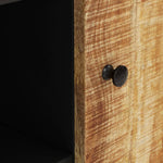 Sideboard with 2 Doors 90x33x75 cm Solid Wood Mango 352925