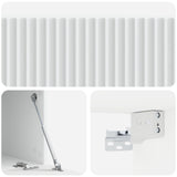 Wall-Mounted TV Cabinet White 59.5 x 41 x 30 cm Engineered Wood 898505
