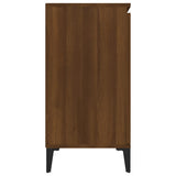 Sideboard Brown Oak 102x35x70 cm Engineered Wood 815167