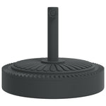 ZNTS Parasol Base for Ø38 / 48 mm Poles 25 kg Round 4007981