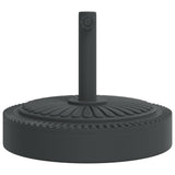 ZNTS Parasol Base for Ø38 / 48 mm Poles 25 kg Round 4007981