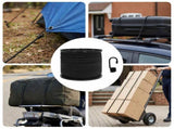 Bungee Cords with Hooks 8 mm Black PP and Rubber 42047662