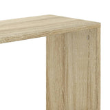 Bookcase 5-Tier Sonoma Oak 80,5x23,5x162,5 cm Engineered Wood 852773