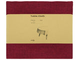 Table Cloth 5 pcs Round Wine Red 160 cm 42040379