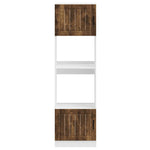 Oven Cabinets 2 pcs Lucca Smoked Oak Engineered Wood 3315046
