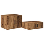 Storage Bed Frame Old wood 244 x 127 x 53.5 cm Engineered wood 3335563