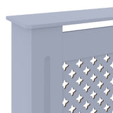 MDF Radiator Cover Grey 205 cm 325557