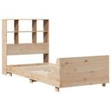 Bed Frame without Mattress 90x190 cm Single Solid Wood Pine 3323710