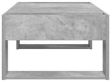 Coffee Table Concrete Grey 110 x 50 x 41 cm Engineered Wood 8000159