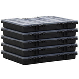 Assortment Boxes 10 pcs 40x30x5 cm Polypropylene 3106444