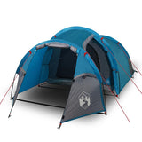 Camping Tent Tunnel 3-Person Blue Waterproof 94391