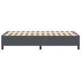 Bed Frame Dark grey 100 x 200 cm Corduroy fabric 42006953