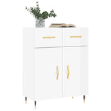 Sideboard High Gloss White 69.5x34x90 cm Engineered Wood 827958