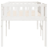 Children's Bed without Mattress White 80x200 cm Solid Wood Pine 855013