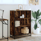 Book Cabinet Smoked Oak 80.5x35x107.5 cm Engineered Wood 849121