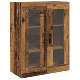 Highboard with Drawer 2 pcs Old Wood Engineered Wood 3415698