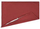 Cushion with Pillow HEERLEN 6 pcs Wine Red Polyester 926681
