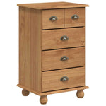 Chest of Drawer ASKIM Brown 45.8 x 40 x 79 cm Solid Pine wood 4105415
